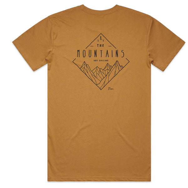 The Mountains Are Calling - Mens Tee